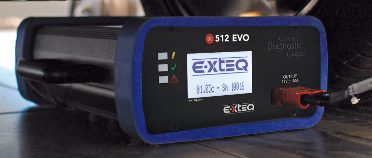 E-XTEQ 512 EVO CARGADOR DE BATERIAS